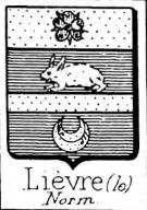 Lievre Coat of Arms / Family Crest 3
