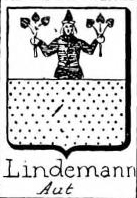 Lindemann Coat of Arms / Family Crest 1