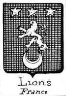 Lions Coat of Arms / Family Crest 2