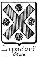 Lipsdorf Coat of Arms / Family Crest 1