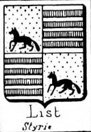 List Coat of Arms / Family Crest 4