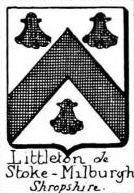 Littleton Coat of Arms / Family Crest 2