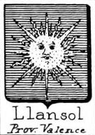 Llansol Coat of Arms / Family Crest 0