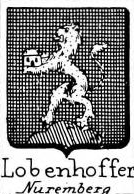 Lobenhoffer Coat of Arms / Family Crest 0