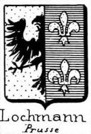 Lochmann Coat of Arms / Family Crest 1