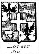 Loeser Coat of Arms / Family Crest 1