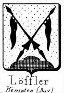 Loffler Coat of Arms / Family Crest 3