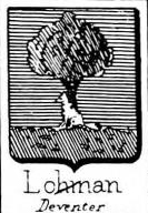 Lohman Coat of Arms / Family Crest 1