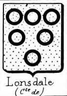 Lonsdale Coat of Arms / Family Crest 3