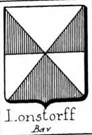 Lonstorff Coat of Arms / Family Crest 1