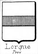 Lorgue Coat of Arms / Family Crest 1