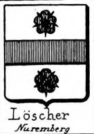Loscher Coat of Arms / Family Crest 0