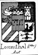 Losimthal Coat of Arms / Family Crest 1