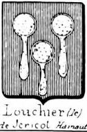 Louchier Coat of Arms / Family Crest 1