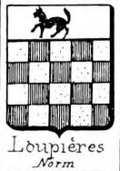 Loupieres Coat of Arms / Family Crest 0