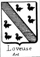 Loveuse Coat of Arms / Family Crest 0