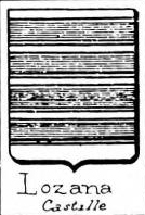 Lozana Coat of Arms / Family Crest 0