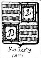 Maderty Coat of Arms / Family Crest 0