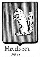 Madsen Coat of Arms / Family Crest 1