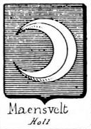 Maensvelt Coat of Arms / Family Crest 0
