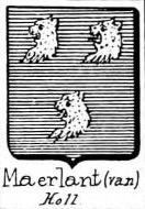 Maerlan Coat of Arms / Family Crest 1
