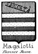Magalotti Coat of Arms / Family Crest 1
