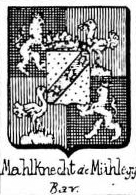 Mahlknecht Coat of Arms / Family Crest 1