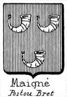 Maigne Coat of Arms / Family Crest 0