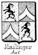 Mailinger Coat of Arms / Family Crest 0