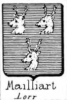 Mailliart Coat of Arms / Family Crest 0
