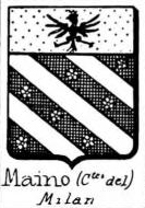 Maino Coat of Arms / Family Crest 2