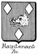 Maintenant Coat of Arms / Family Crest 1