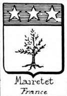 Mairetet Coat of Arms / Family Crest 1