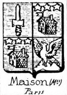 Maison Coat of Arms / Family Crest 1