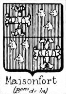Maisonfort Coat of Arms / Family Crest 0