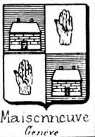 Maisonneuve Coat of Arms / Family Crest 1