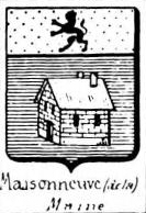 Maisonneuve Coat of Arms / Family Crest 2