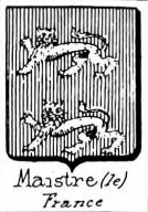 Maistre Coat of Arms / Family Crest 8