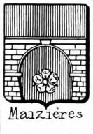 Maizieres Coat of Arms / Family Crest 1
