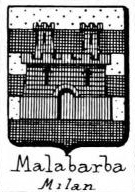 Malabarba Coat of Arms / Family Crest 0