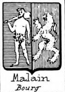 Malain Coat of Arms / Family Crest 1