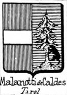 Malanotti Coat of Arms / Family Crest 1