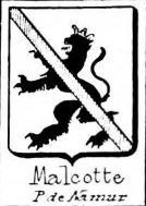 Malcotte Coat of Arms / Family Crest 0