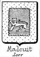 Malcuit Coat of Arms / Family Crest 0