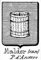 Malder Coat of Arms / Family Crest 1