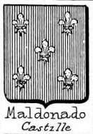 Maldonado Coat of Arms / Family Crest 0