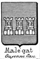 Malegat Coat of Arms / Family Crest 0