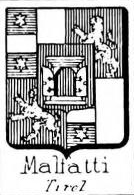 Malfatti Coat of Arms / Family Crest 8