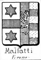 Malfatti Coat of Arms / Family Crest 9