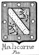 Malicorne Coat of Arms / Family Crest 1